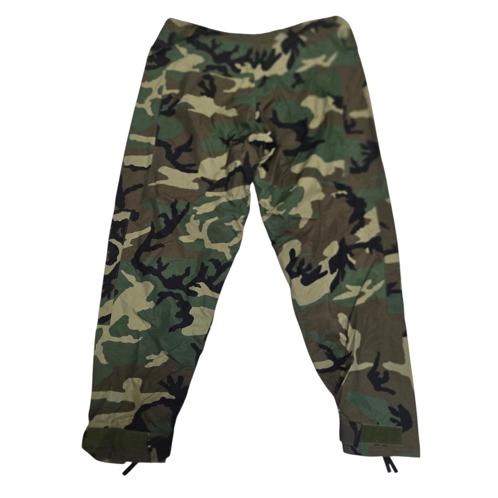 NWOT ORC Industries Military Improved Rainsuit Camo Trousers Pants Sz L Vtg 1999